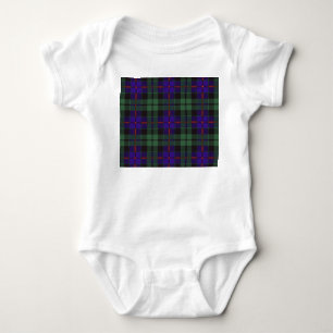 Morrison clan Plaid Scottish tartan Baby Bodysuit