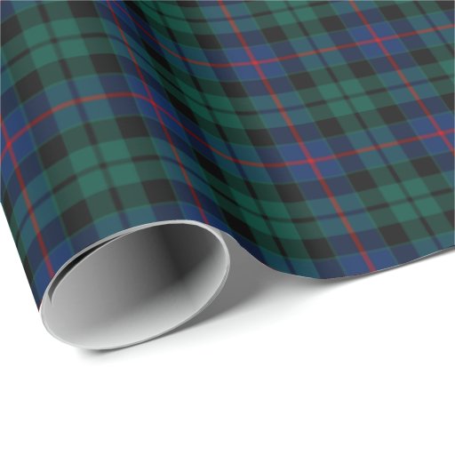 Image of Morrison Clan Tartan Wrapping Paper