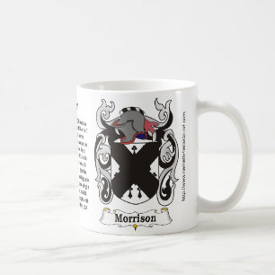 Morrison Family Coat of Arms Mug
