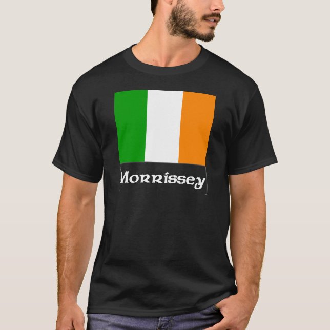 Morrissey Irish Flag T-Shirt (Front)