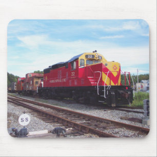 Morristown and Erie Railroad Engine # 22 Mouse Mat
