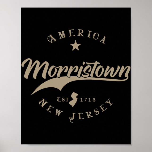 Morristown New Jersey  Poster (Front)