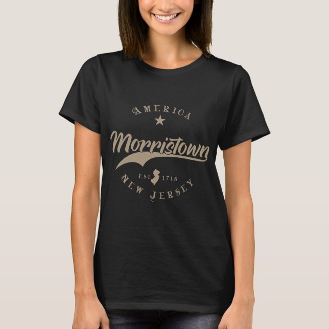 Morristown New Jersey  T-Shirt (Front)