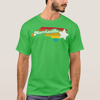 Morrisville North olina Vintage Distressed Souveni T-Shirt