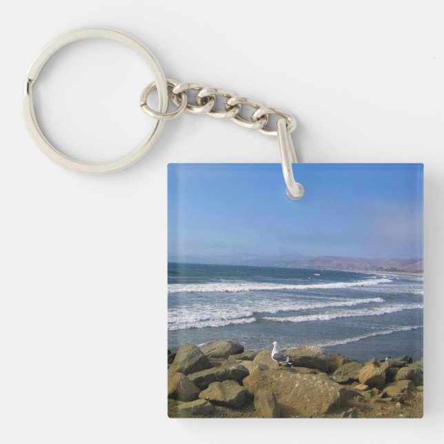 Morro Bay, California Key Ring (Front)