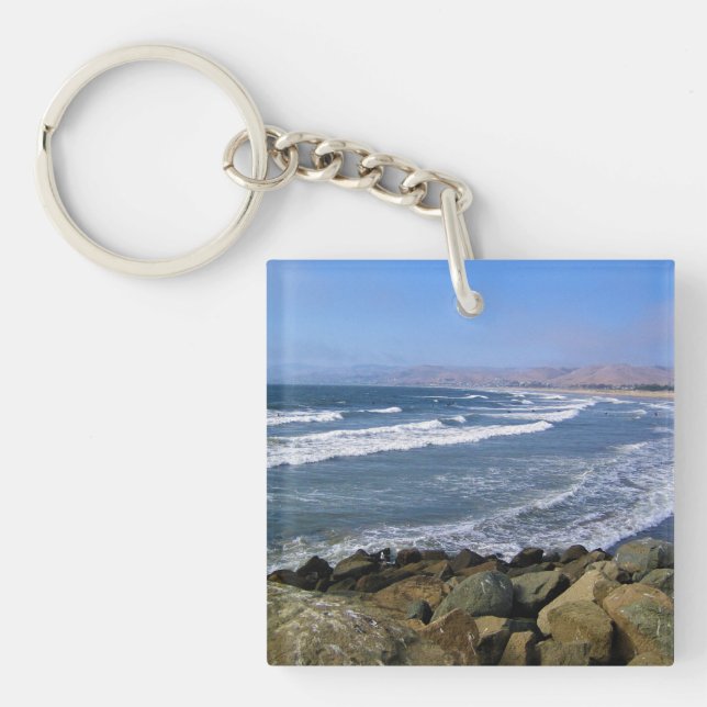 Morro Bay, California Key Ring (Front)