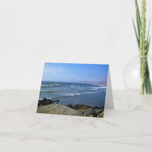 Morro Bay, California Thank You Card