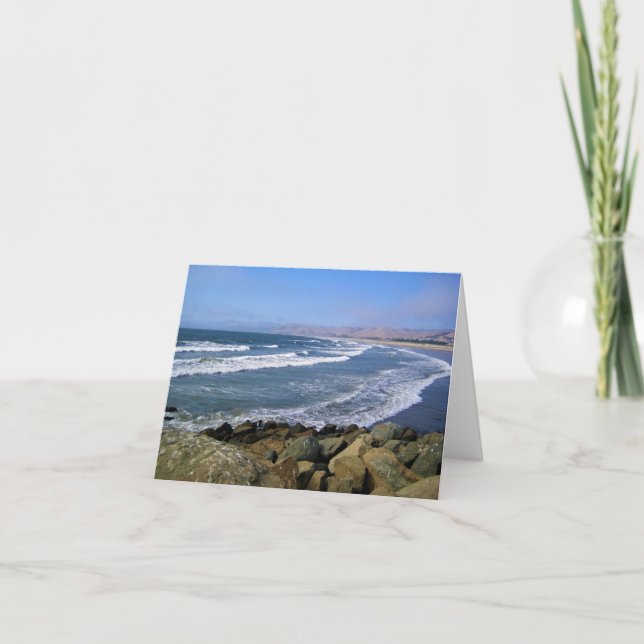 Morro Bay, California Thank You Card (Front)