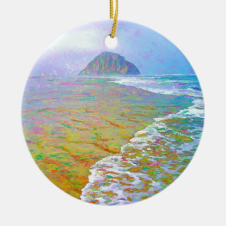 Morro Bay Painting Ceramic Tree Decoration