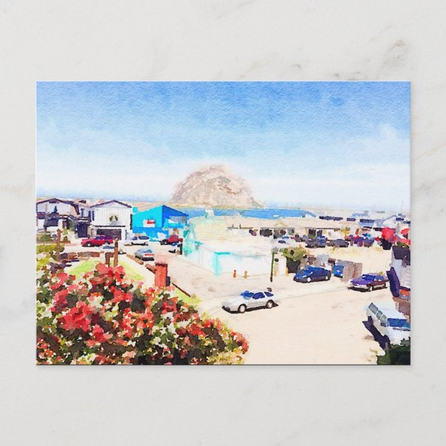 Morro Bay Postcard (Front)