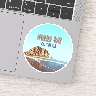 Morro Bay Rock California Vintage