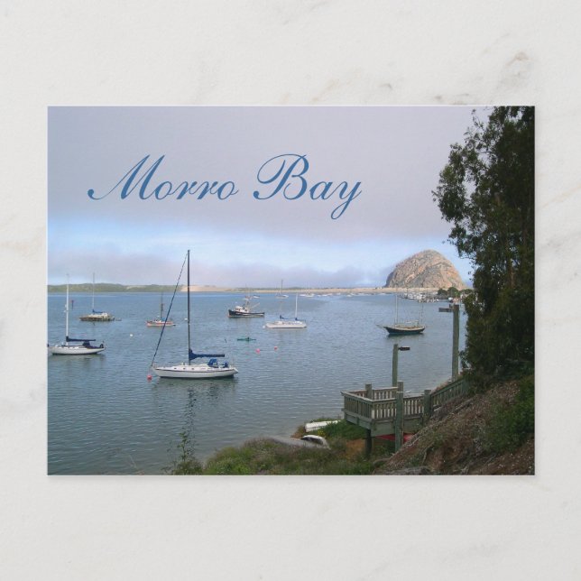 Morro Bay Travel Postcard (Front)