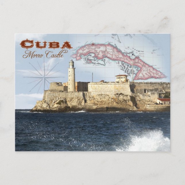 Morro Castle (Fortress), Havana, Cuba Postcard (Front)