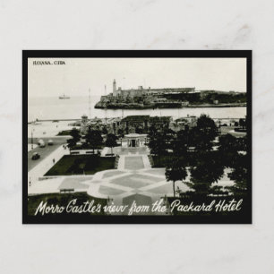 Morro Castle, Havana, Cuba Vintage Postcard