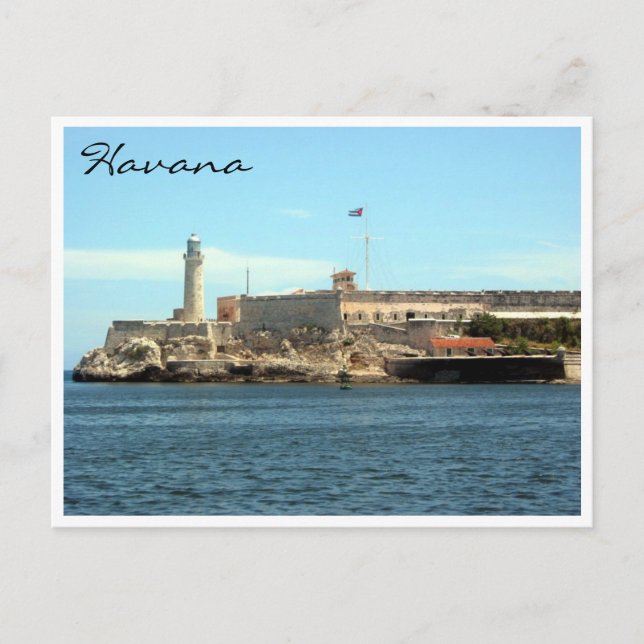 morro castle havana postcard (Front)
