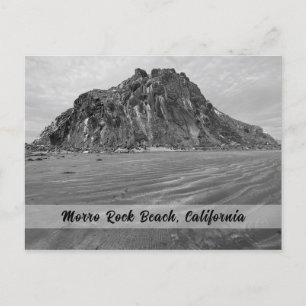 Morro Rock Beach, Morro Bay, California Postcard