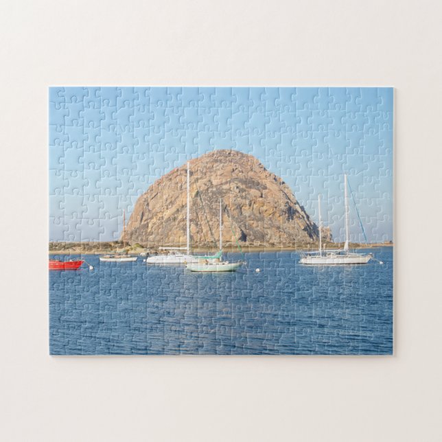 Morro Rock, California 252-pc Jigsaw Puzzle (Horizontal)