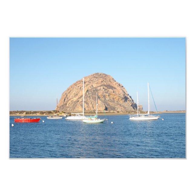 Morro Rock, California Photo Print (Front)
