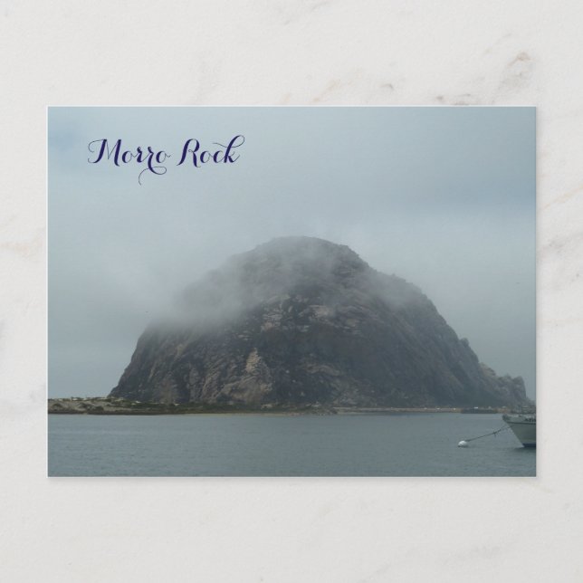 Morro Rock - Morro Bay, California Postcard (Front)