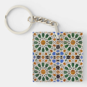 Morrocan Mosaic Keychain