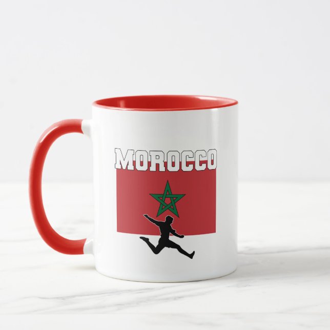 Morrocco Football Soccer National Team Mug (Left)