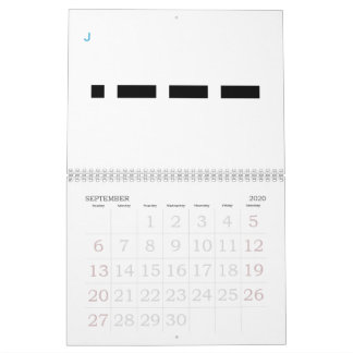 Morse Code 24 Months Alphabet Calendar