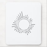Morse Code Alphabet Mouse Mat<br><div class="desc">International Morse Code, created in 1838 by Samuel Morse and Alfred Vail, a way to represent the alphabet, numbers and special characters by means of sounds, flashes of light, electrical impulses or the characters popularly known as the dash and dot. Morse code is still used today by ham radio operators,...</div>