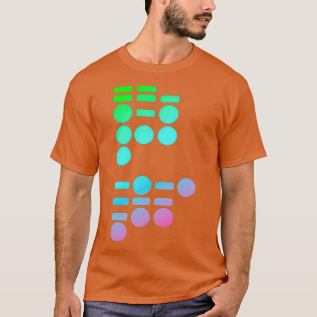 Morse Code In Morse Code For HAM Radio T-Shirt (Front)