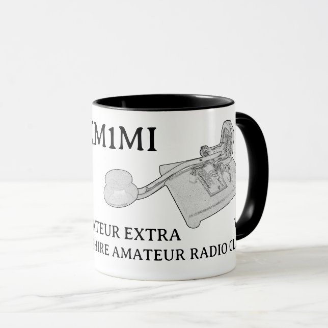 Morse Code Mug (Front Right)