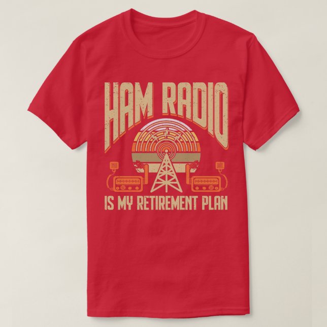 Morse Code Radio Ham Amateur Radio Operator Gift ( T-Shirt (Design Front)