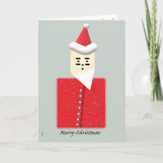 Morse Santa - 5"x7" Folded Holiday Card