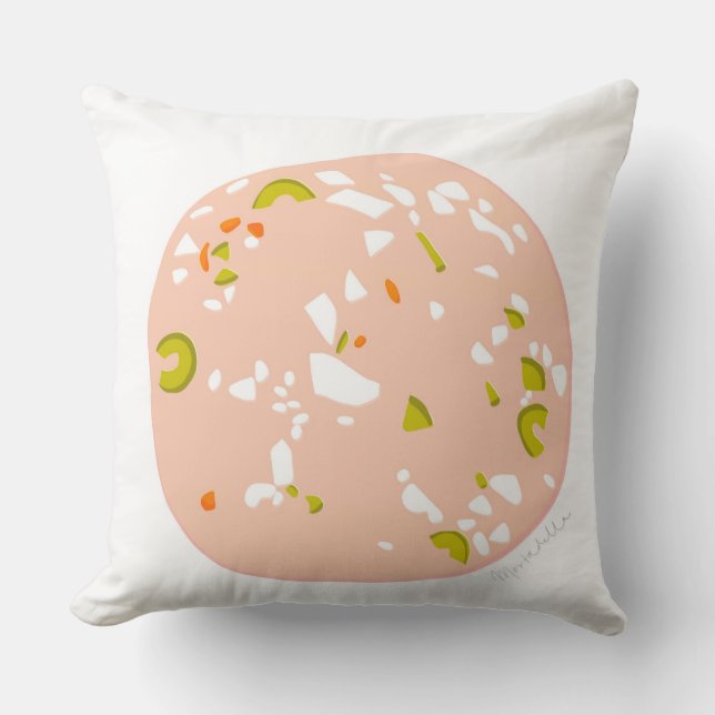 Mortadella Throw Cushion (Front)