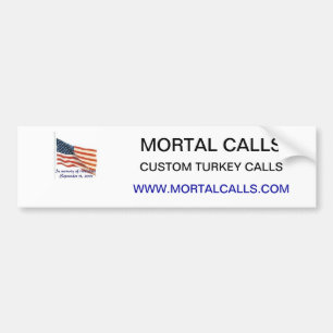 Mortal Calls Bumper Sticker