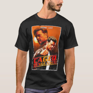 Mortal Kombat 2 Johnny Cage In Caged Vengeance T-Shirt