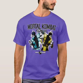 Mortal Kombat Klassic Characters SubZero and Scorp T-Shirt
