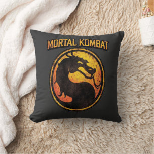 Mortal Kombat Vintage Tee — Small Fit Y2K Retro Vi Cushion
