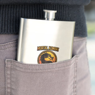 Mortal Kombat Vintage Tee — Small Fit Y2K Retro Vi Hip Flask