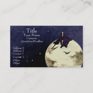 Mortality and the Moon Business Card