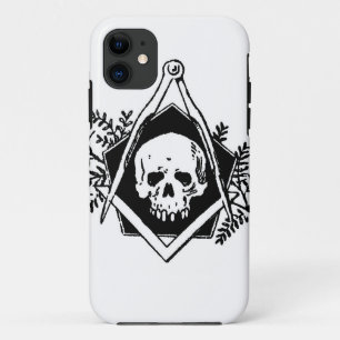 Mortality Square and Compasses iPhone 11 Case