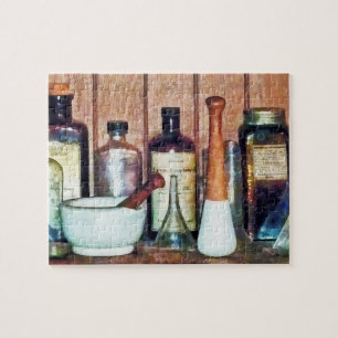 Mortar and Pestle and Pestle Jigsaw Puzzle