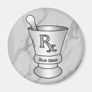 Mortar and Pestle Magnet