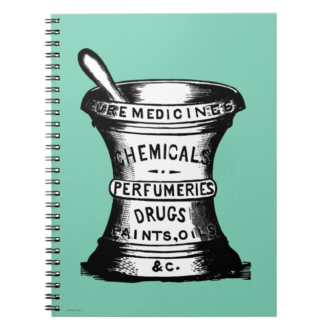Mortar And Pestle Notebook (Front)