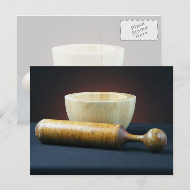 Mortar and Pestle Postcard (Front/Back)