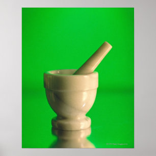 Mortar and pestle poster