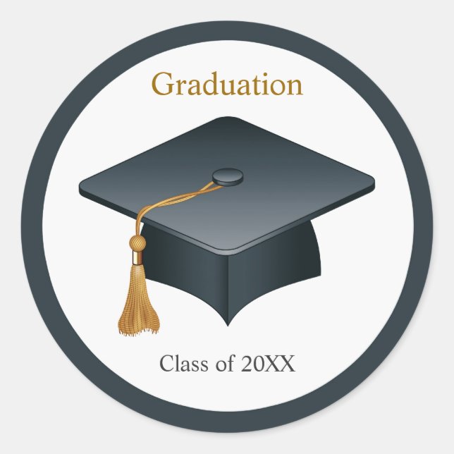 Mortar cap Graduation Seal (Front)