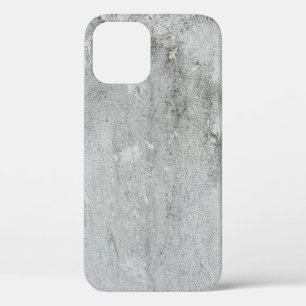 Mortar wall aged grey white black iPhone 12 case