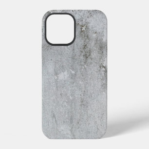 Mortar wall aged grey white black iPhone 12 case