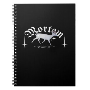 Mortem Whimsigoth Moody Art Notebook