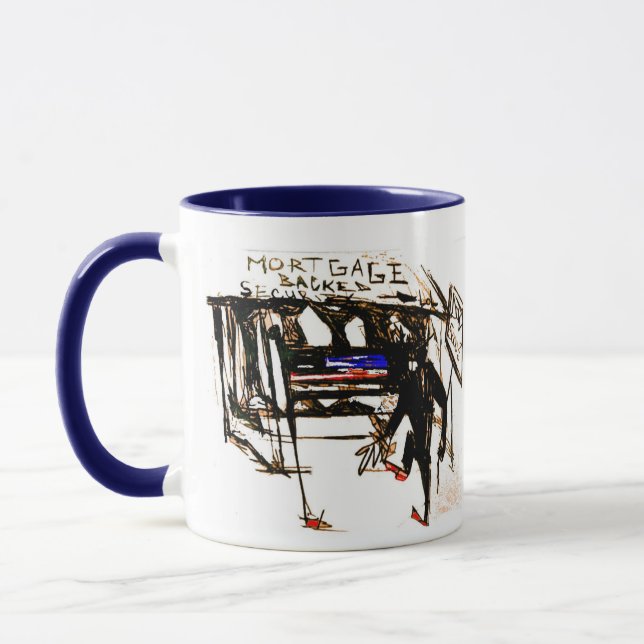 mortgage backed security mug (Left)