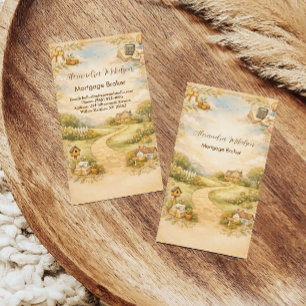 Mortgage Broker Professional Branding Business Card